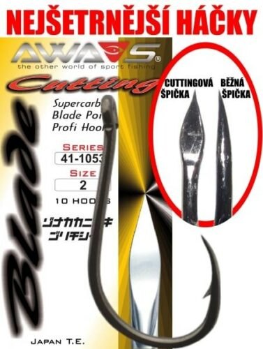 Awa-S Háčky Cutting Blade 1053 Black