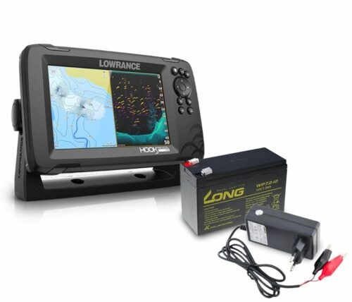 Lowrance Echolot Hook Reveal 7 se Sondou HDI